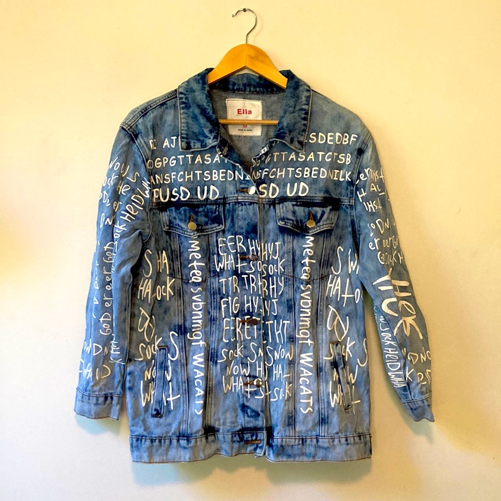 Hip Fashion Coat, Jean Jacket 👻 - Picture 2 of 7